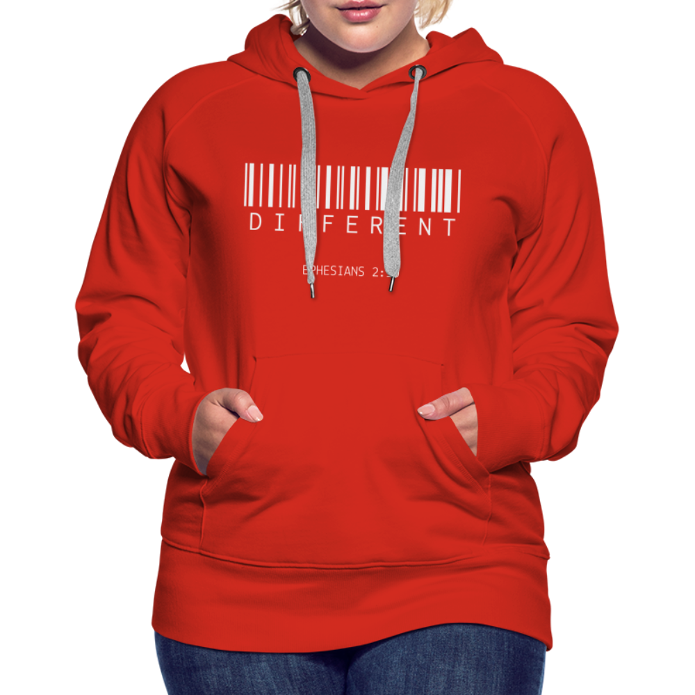 Different Women’s Premium Hoodie - red