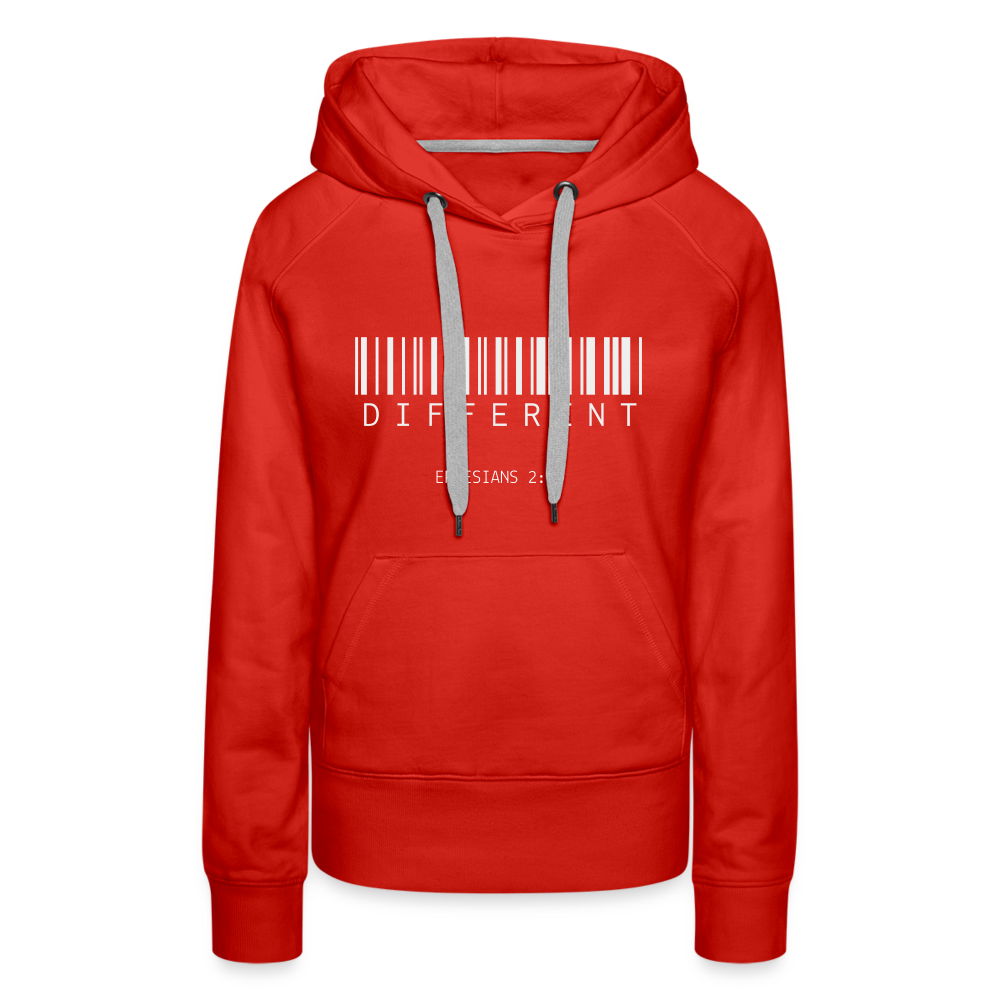 Different Women’s Premium Hoodie - red