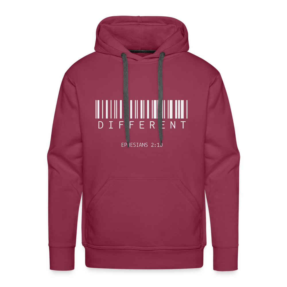 Different Men’s Premium Hoodie - burgundy