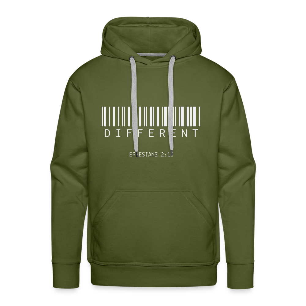 Different Men’s Premium Hoodie - olive green