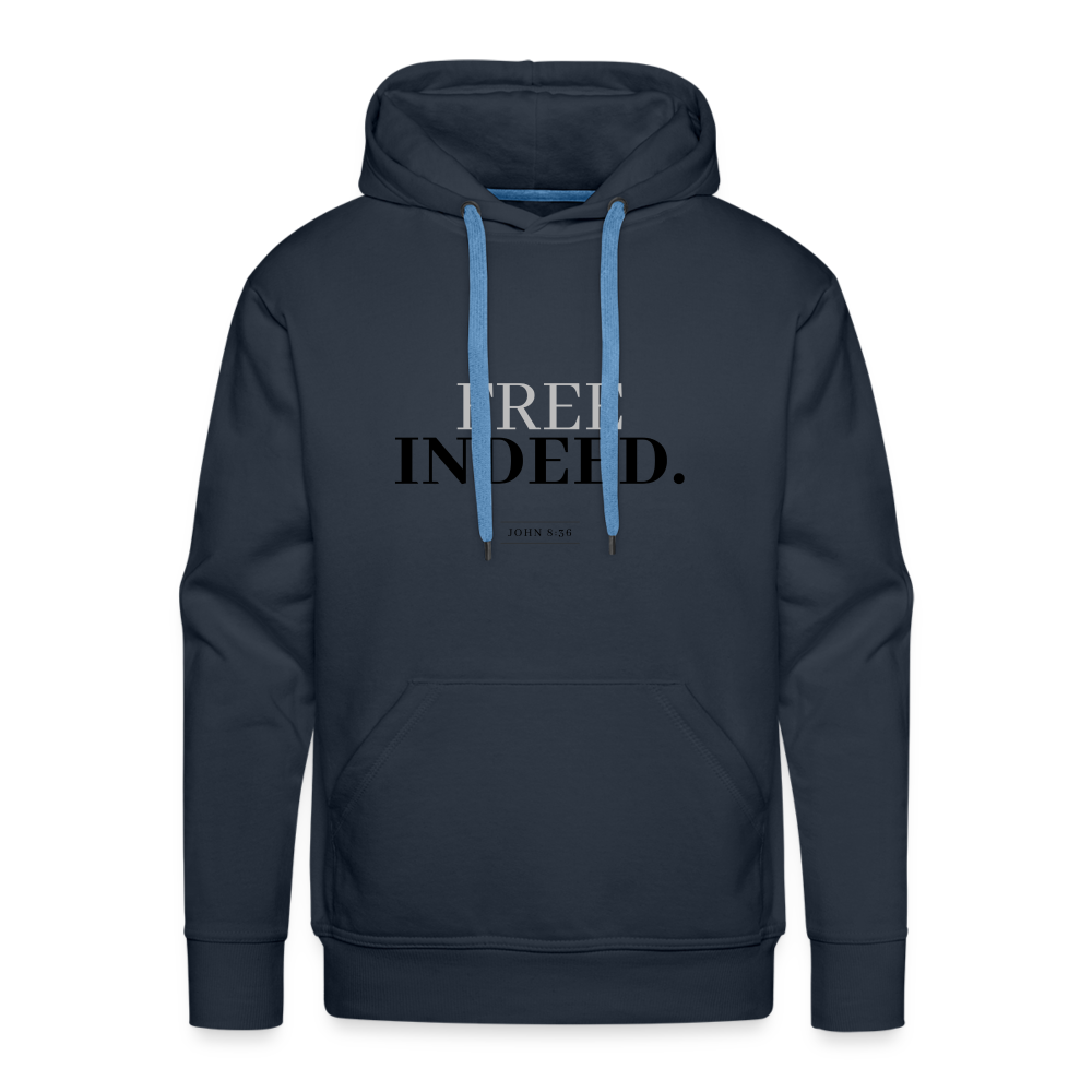 Free Indeed Men’s Premium Hoodie - navy