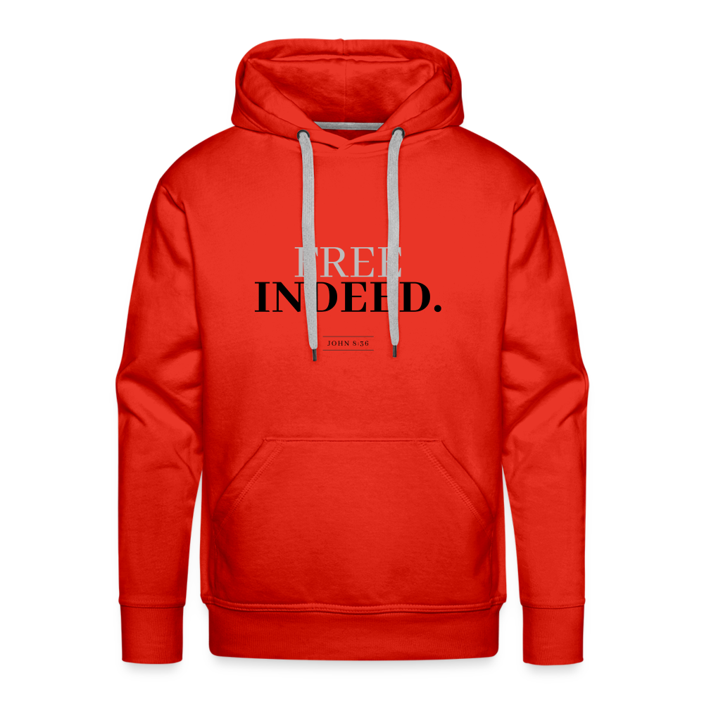 Free Indeed Men’s Premium Hoodie - red