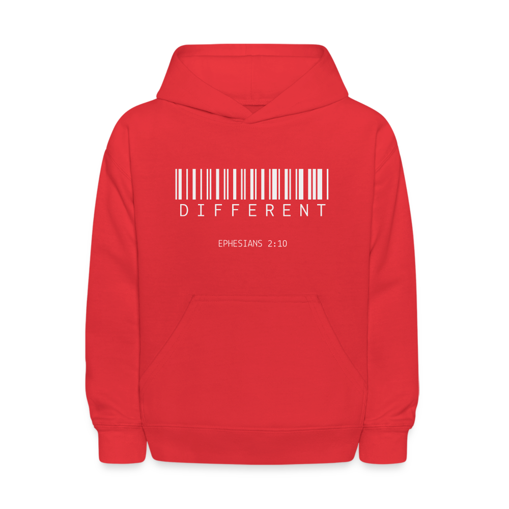 Kids' Different Hoodie - red