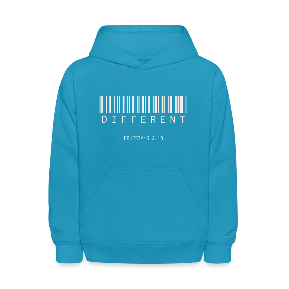 Kids' Different Hoodie - turquoise