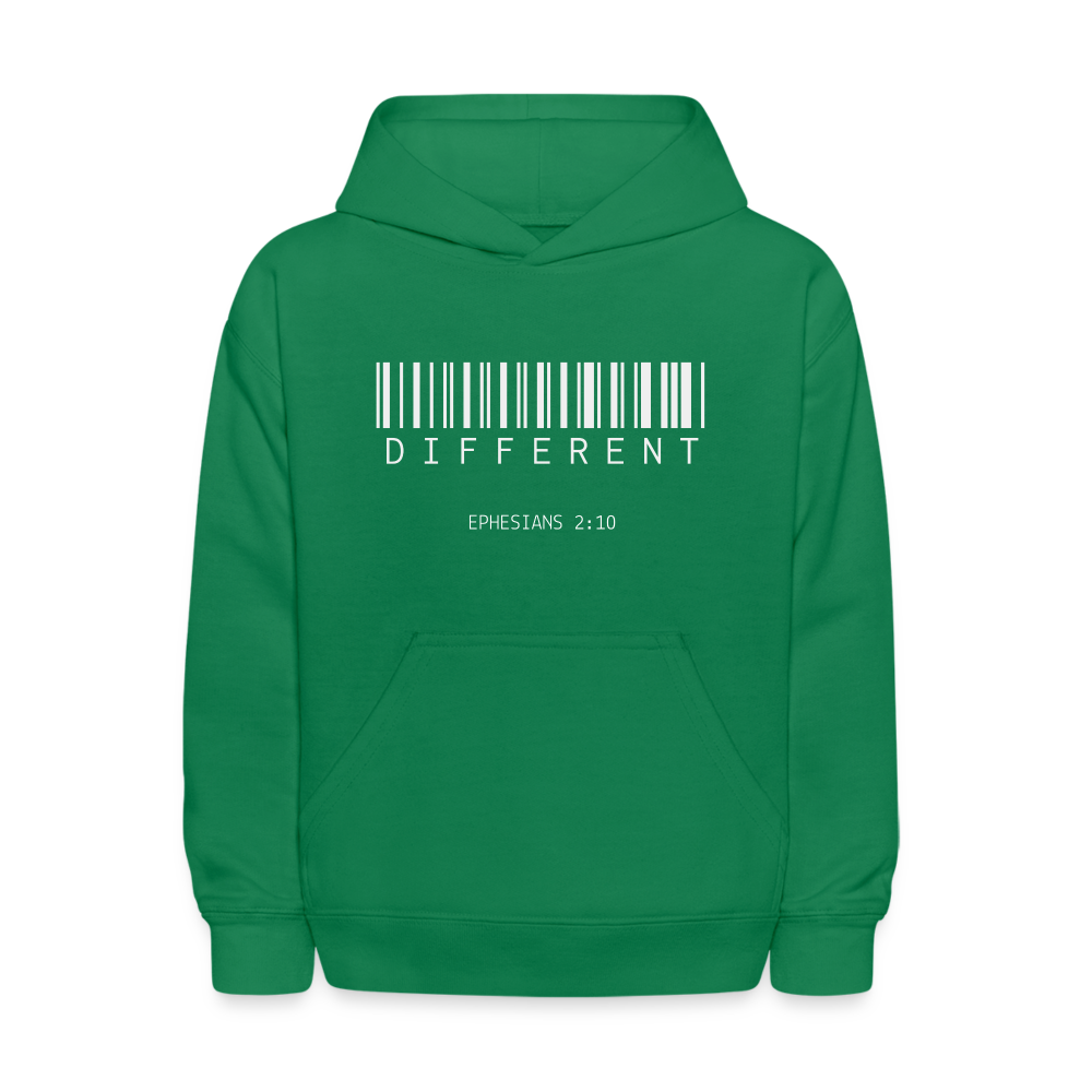 Kids' Different Hoodie - kelly green