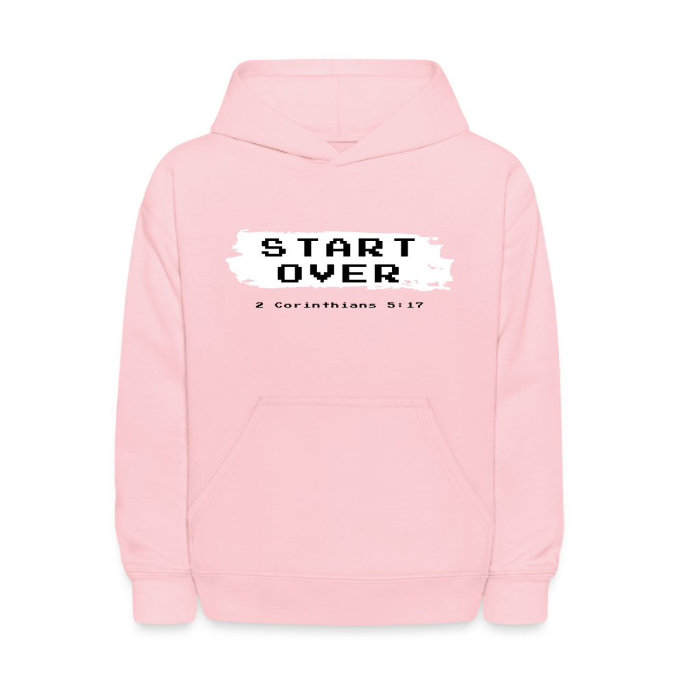 Kids' Start Over Hoodie - pink