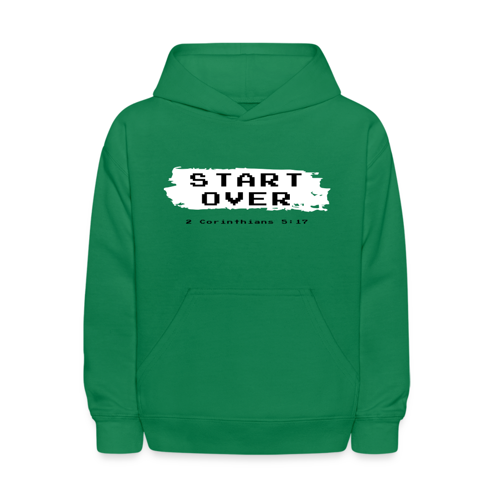 Kids' Start Over Hoodie - kelly green