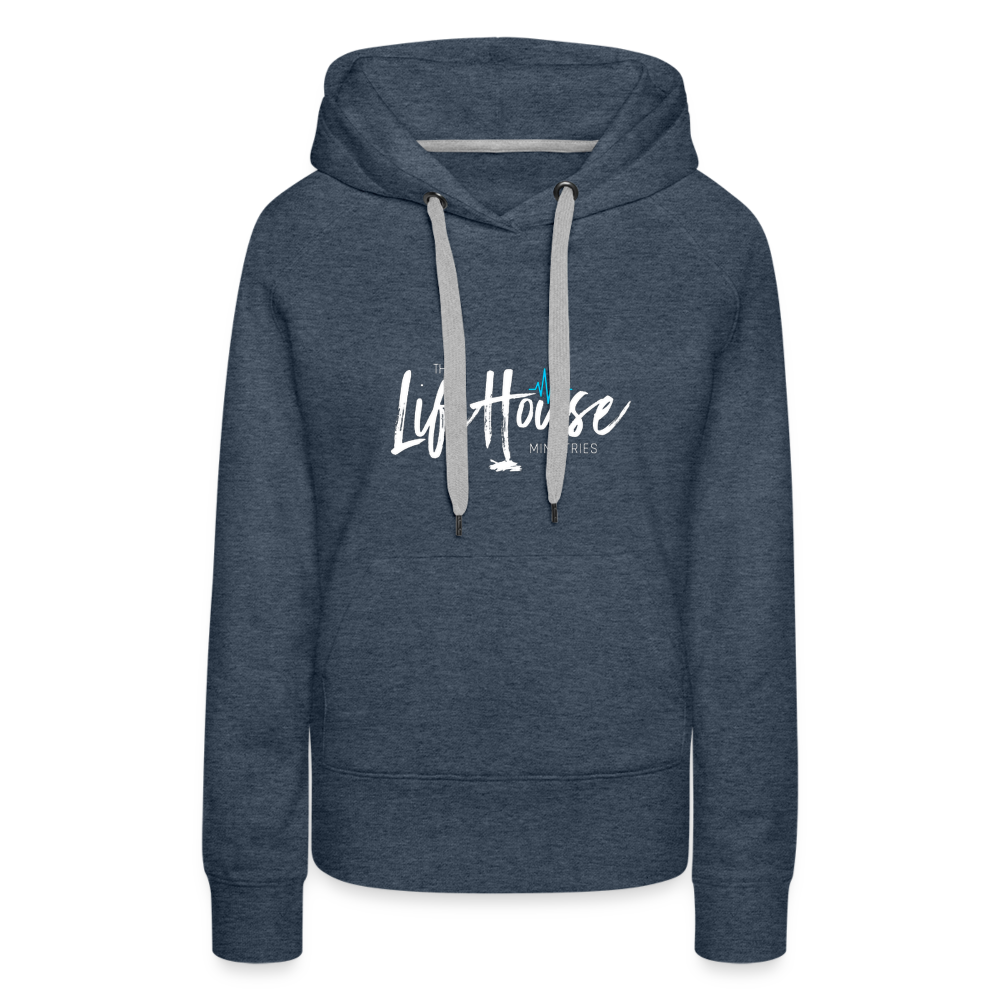 LifeHouse Women’s Premium Hoodie - heather denim