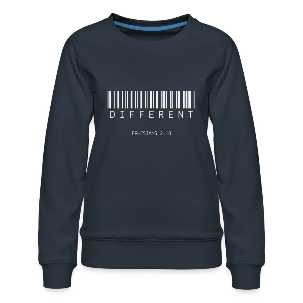 Different Women’s Premium Sweatshirt - navy