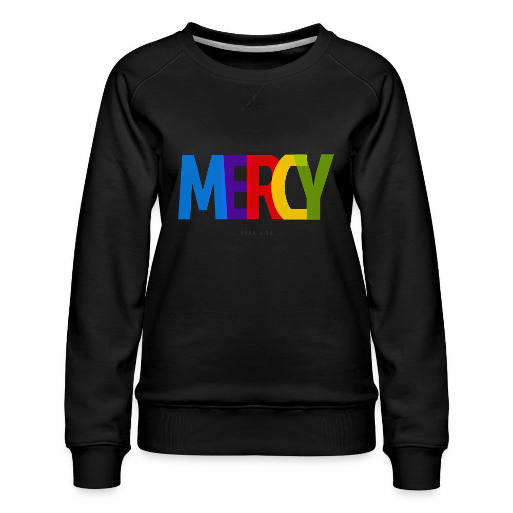 Mercy Women’s Premium Sweatshirt - black