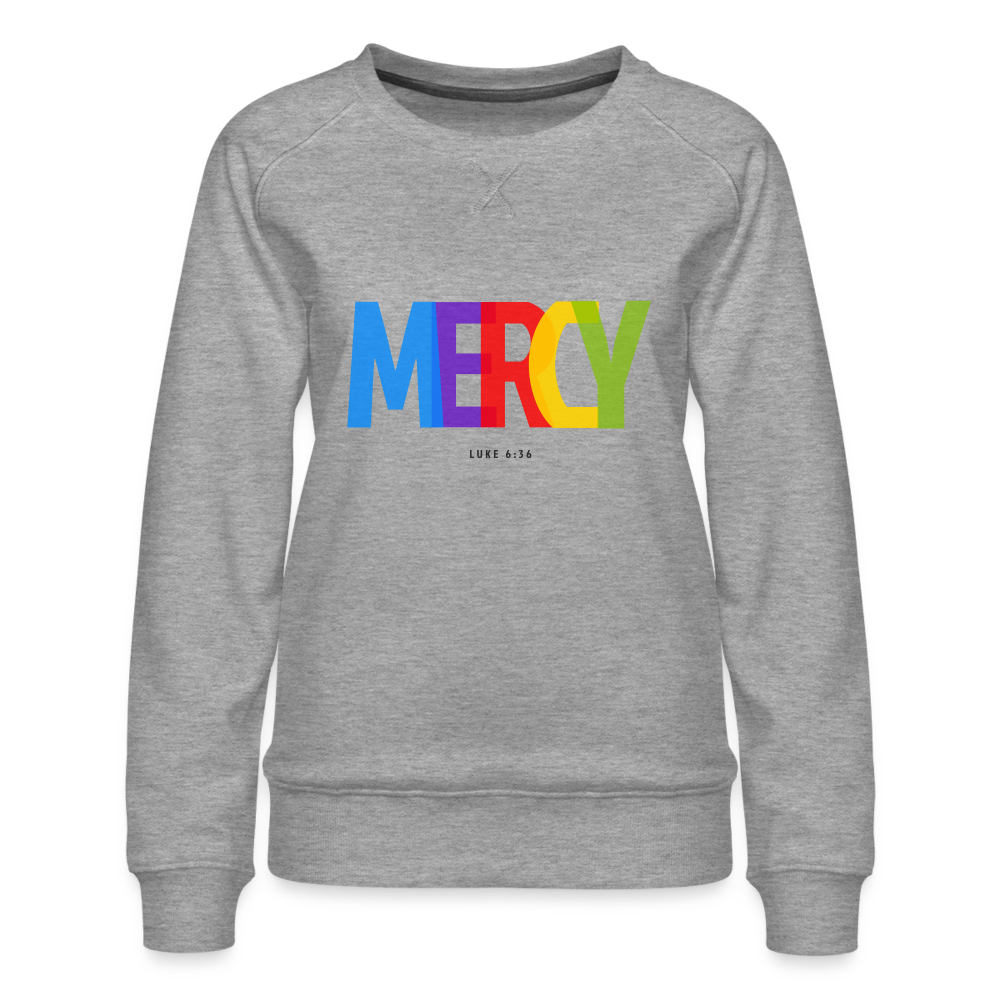 Mercy Women’s Premium Sweatshirt - heather grey