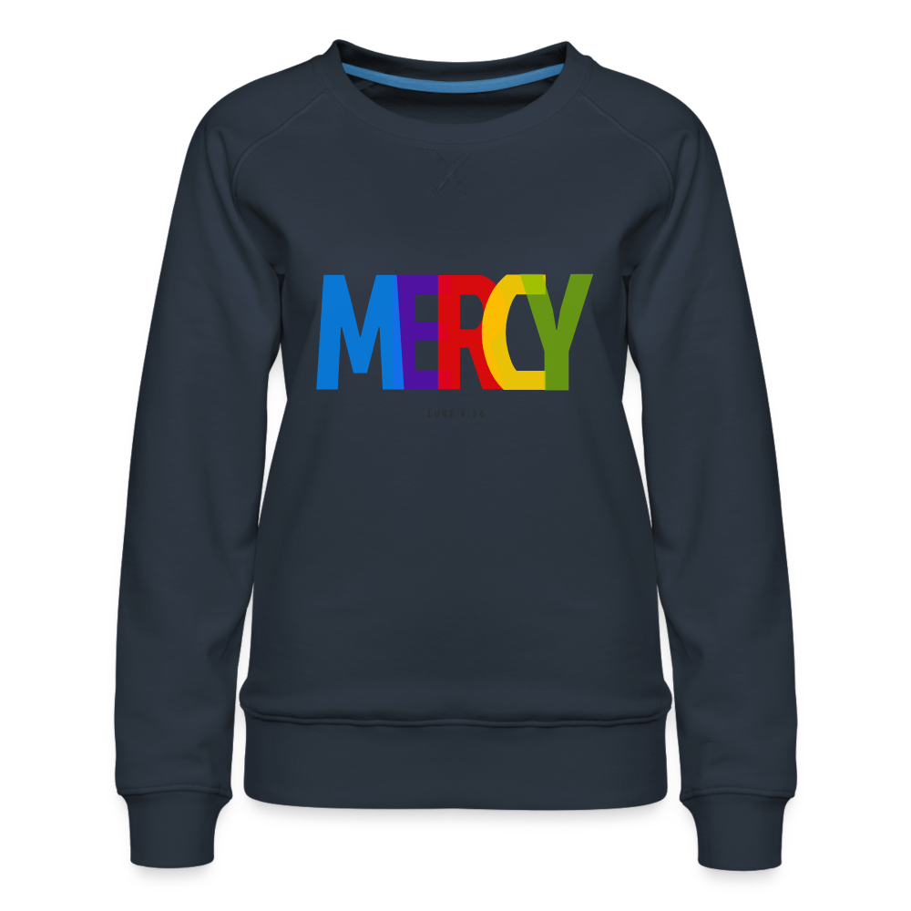 Mercy Women’s Premium Sweatshirt - navy