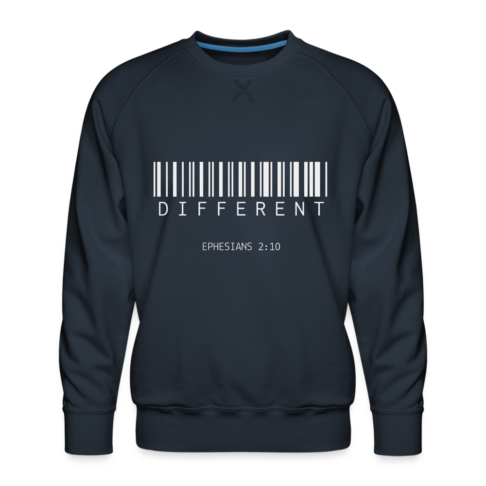 Different Men’s Premium Sweatshirt - navy