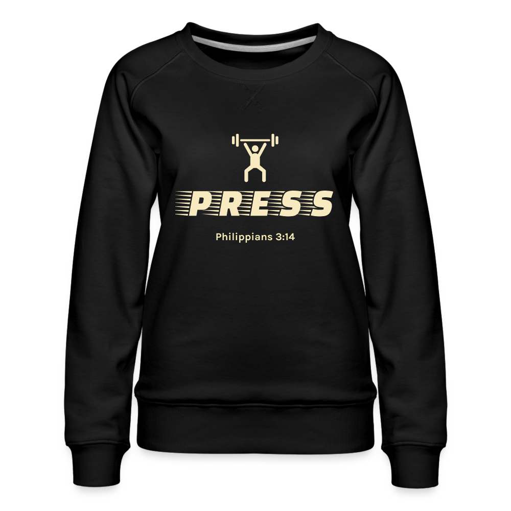 Press Women’s Premium Sweatshirt - black