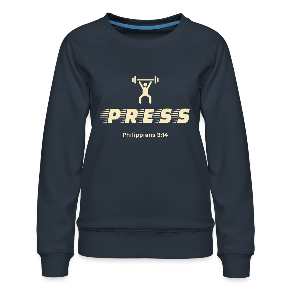 Press Women’s Premium Sweatshirt - navy