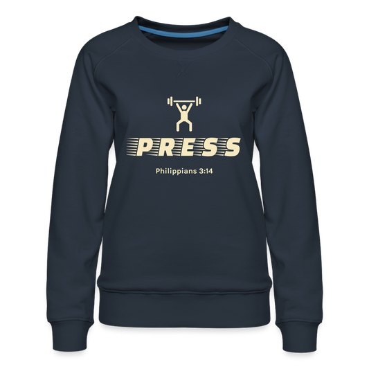 Press Women’s Premium Sweatshirt - navy