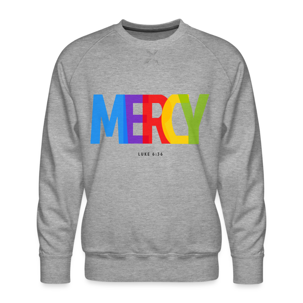 Mercy Men’s Premium Sweatshirt - heather grey