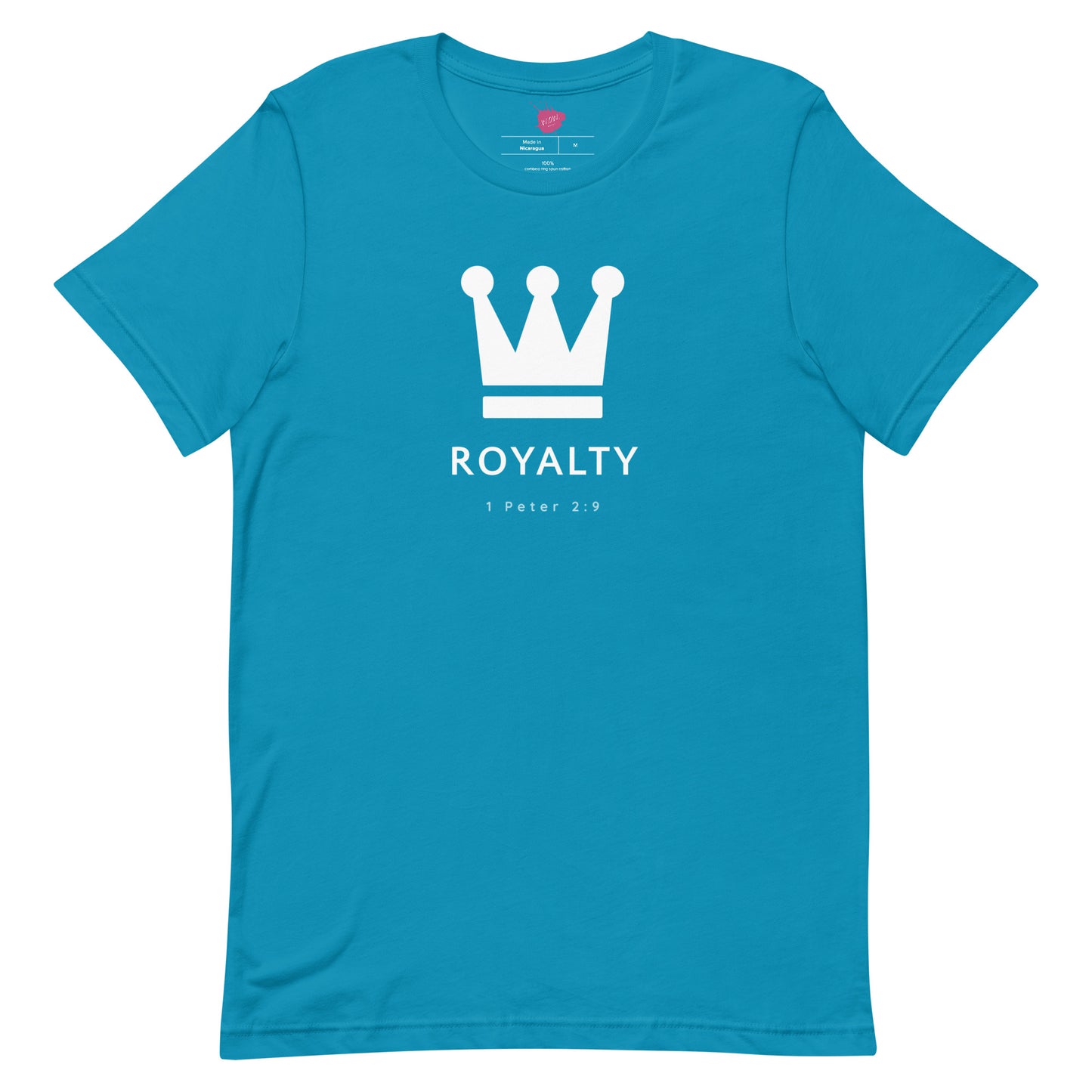 Be Royalty White Unisex t-shirt - TheLifeHouseShop