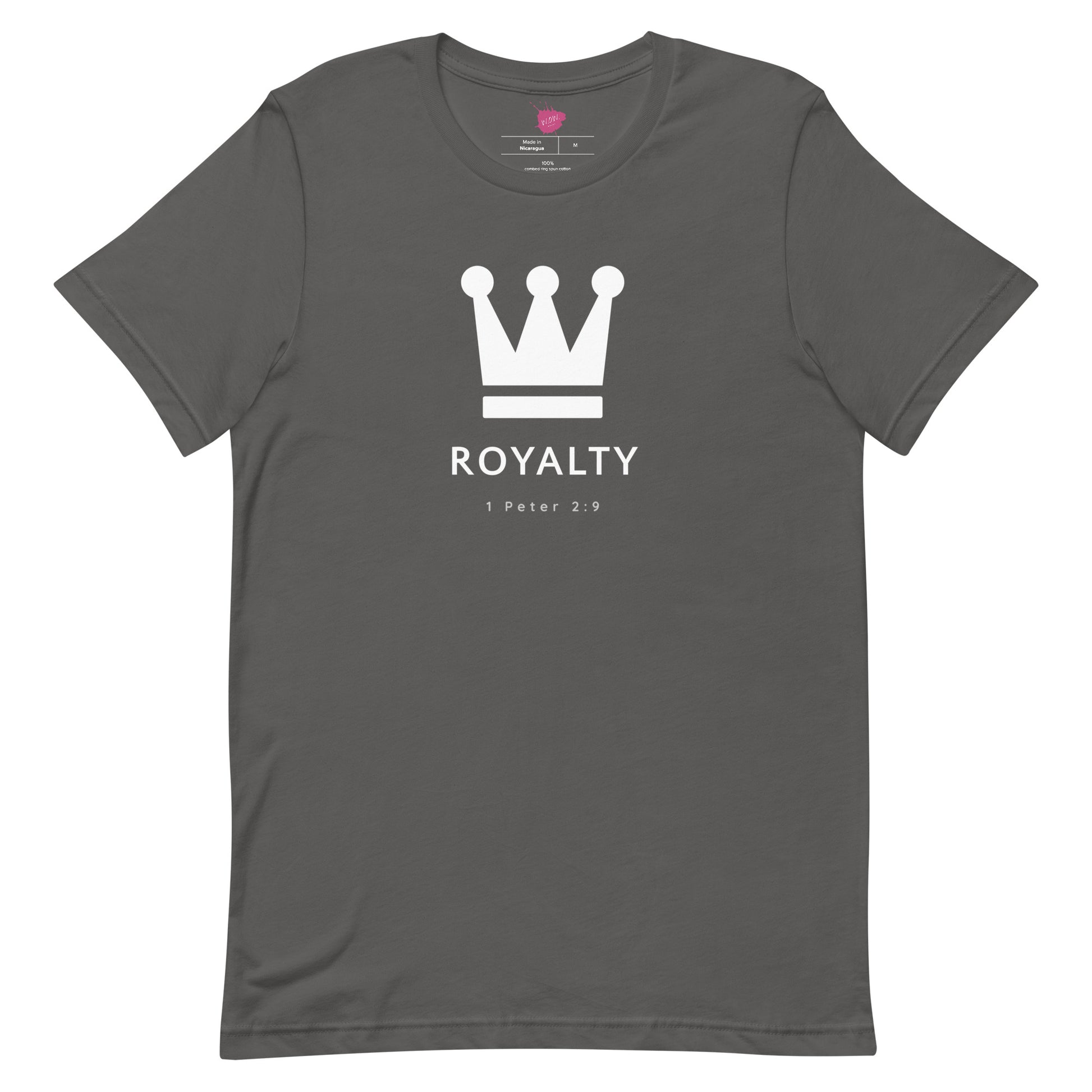 Be Royalty White Unisex t-shirt - TheLifeHouseShop