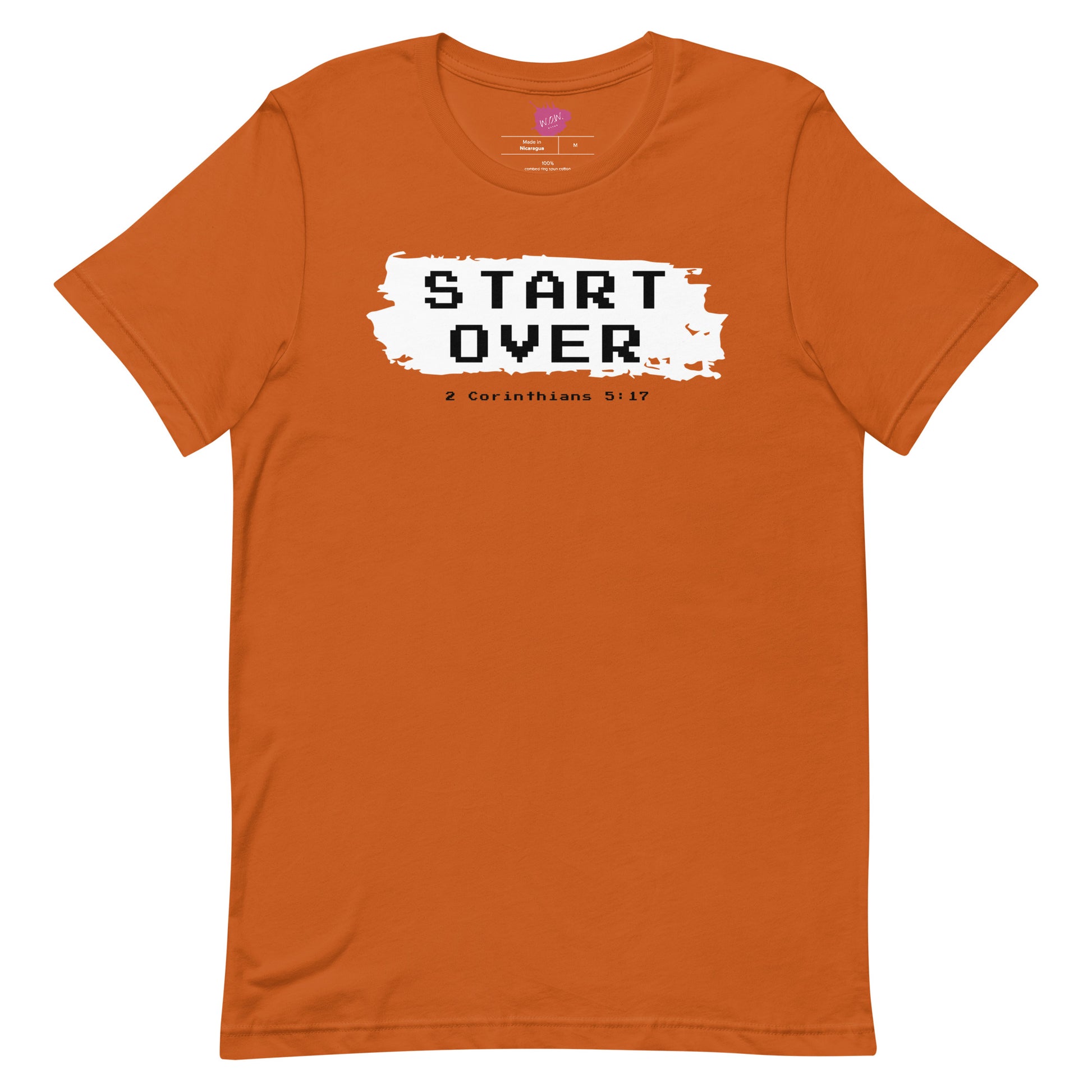 Start Over Unisex t-shirt - TheLifeHouseShop