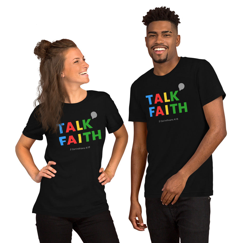 Talk Faith Unisex t-shirt - TheLifeHouseShop