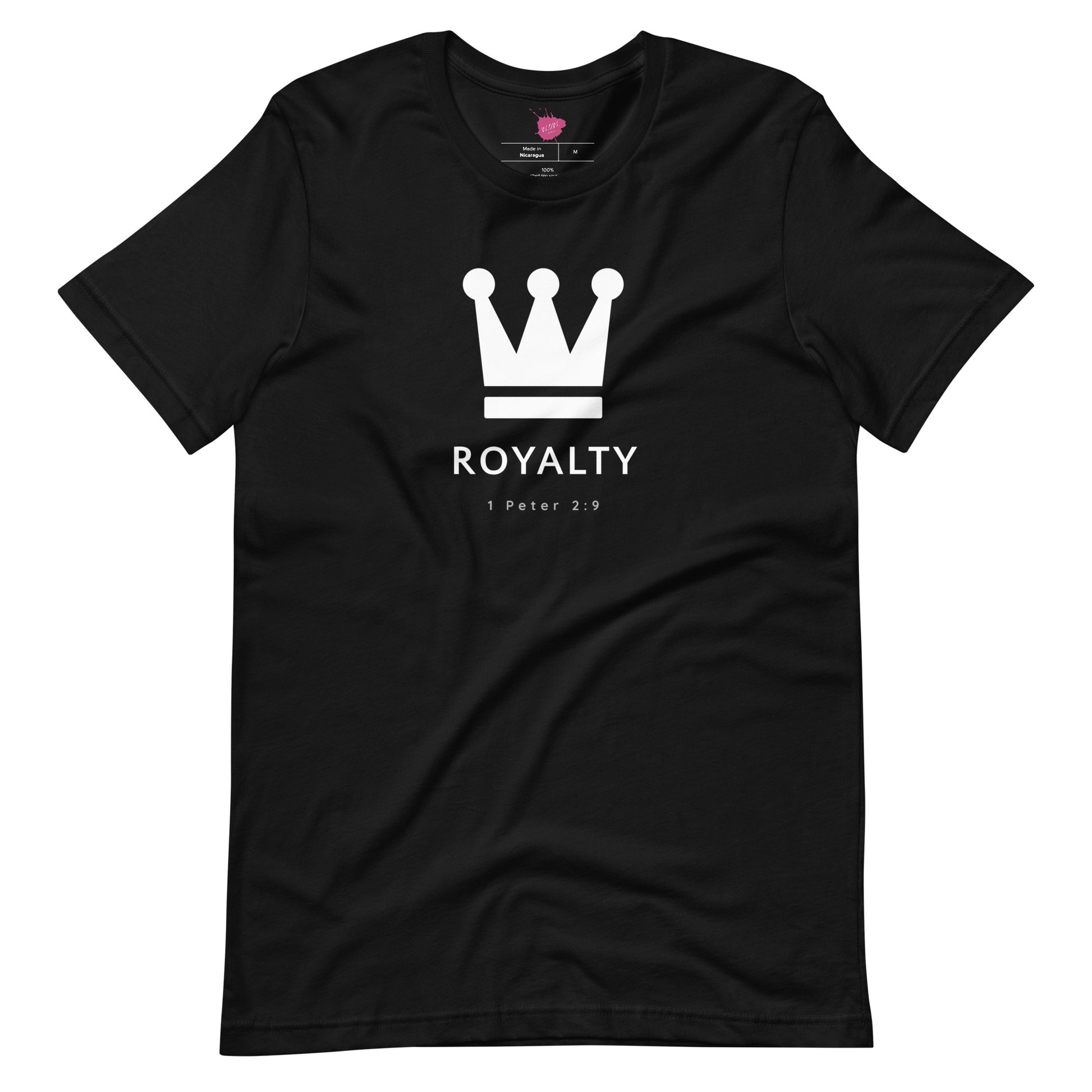 Be Royalty White Unisex t-shirt - TheLifeHouseShop