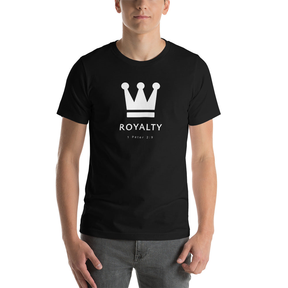 Be Royalty White Unisex t-shirt - TheLifeHouseShop