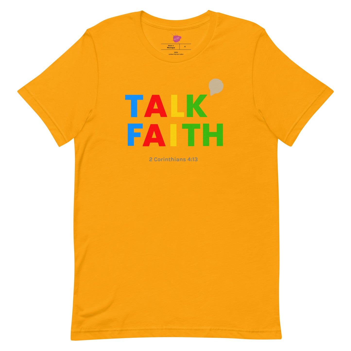 Talk Faith Unisex t-shirt - TheLifeHouseShop