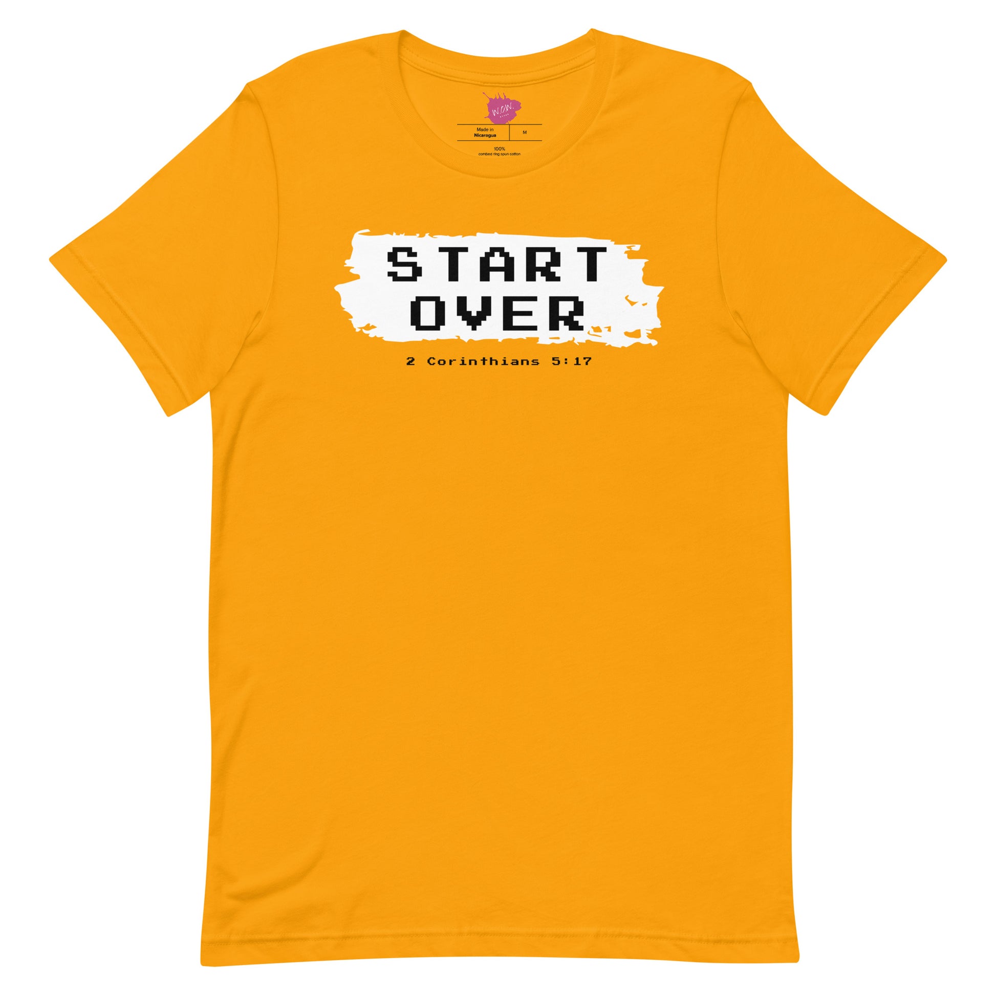 Start Over Unisex t-shirt - TheLifeHouseShop