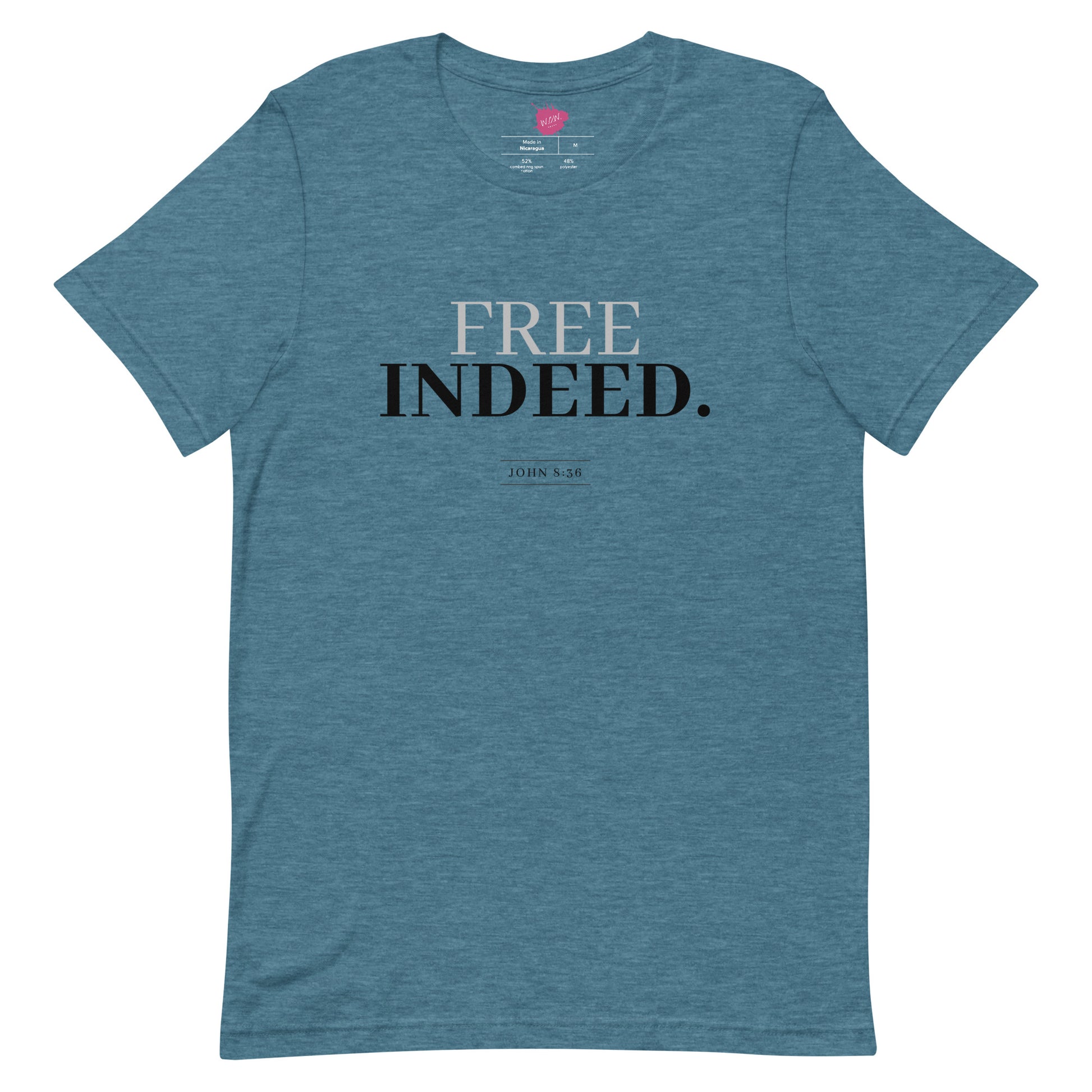 Free Indeed Unisex t-shirt - TheLifeHouseShop