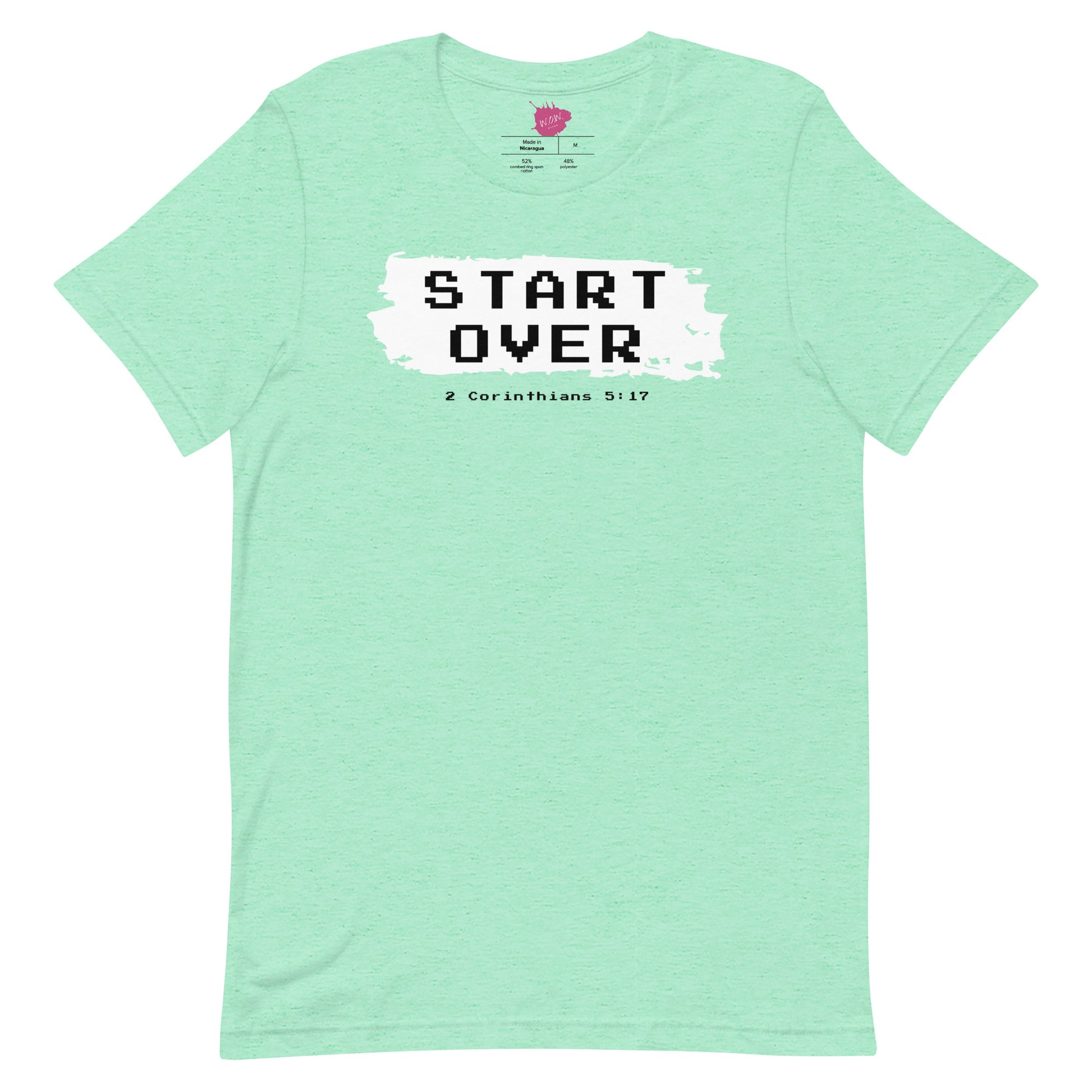 Start Over Unisex t-shirt - TheLifeHouseShop