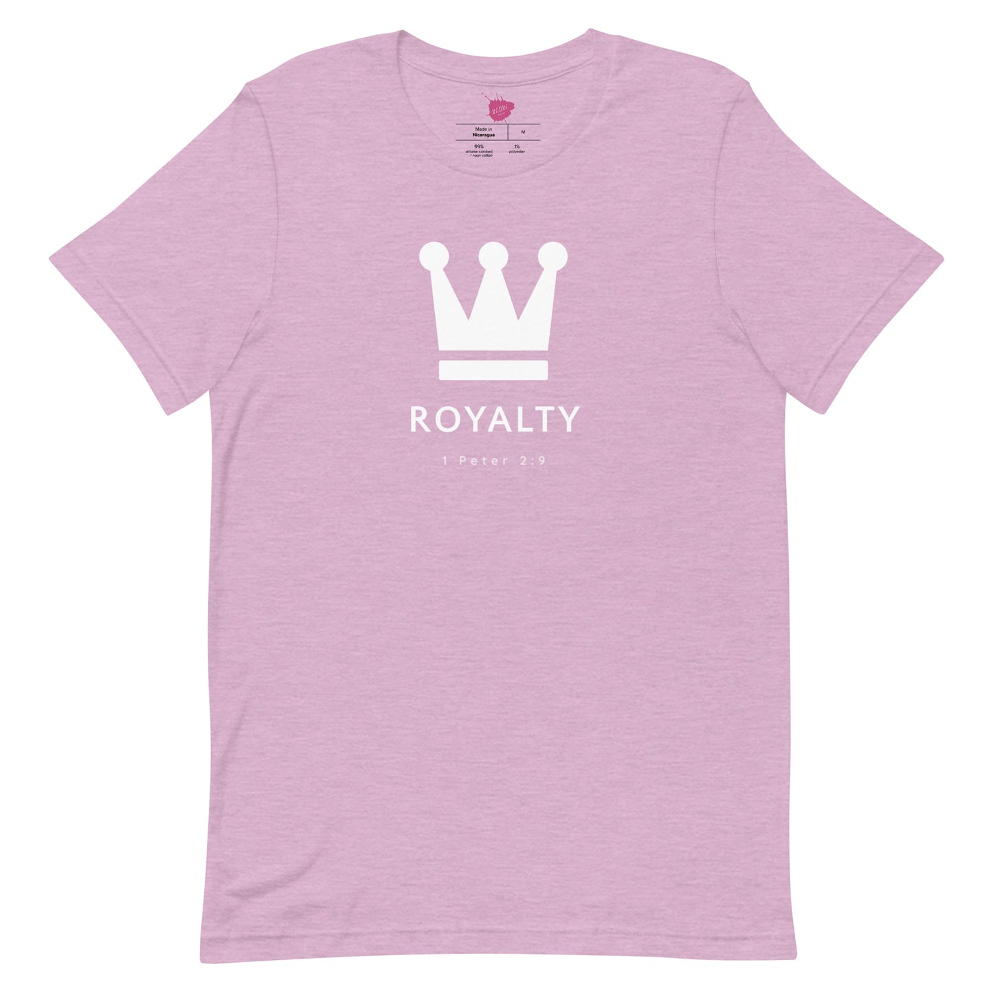 Be Royalty White Unisex t-shirt - TheLifeHouseShop