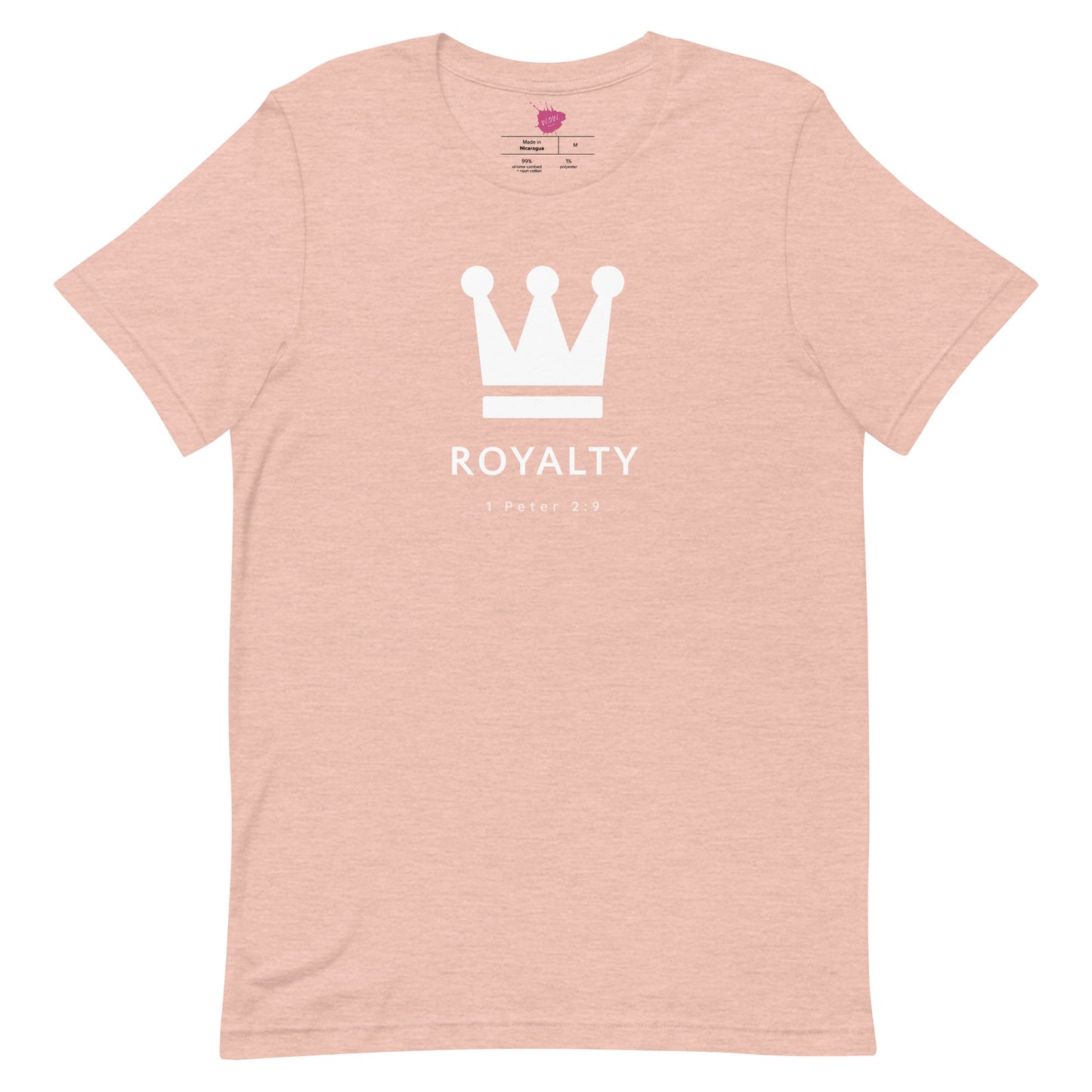 Be Royalty White Unisex t-shirt - TheLifeHouseShop