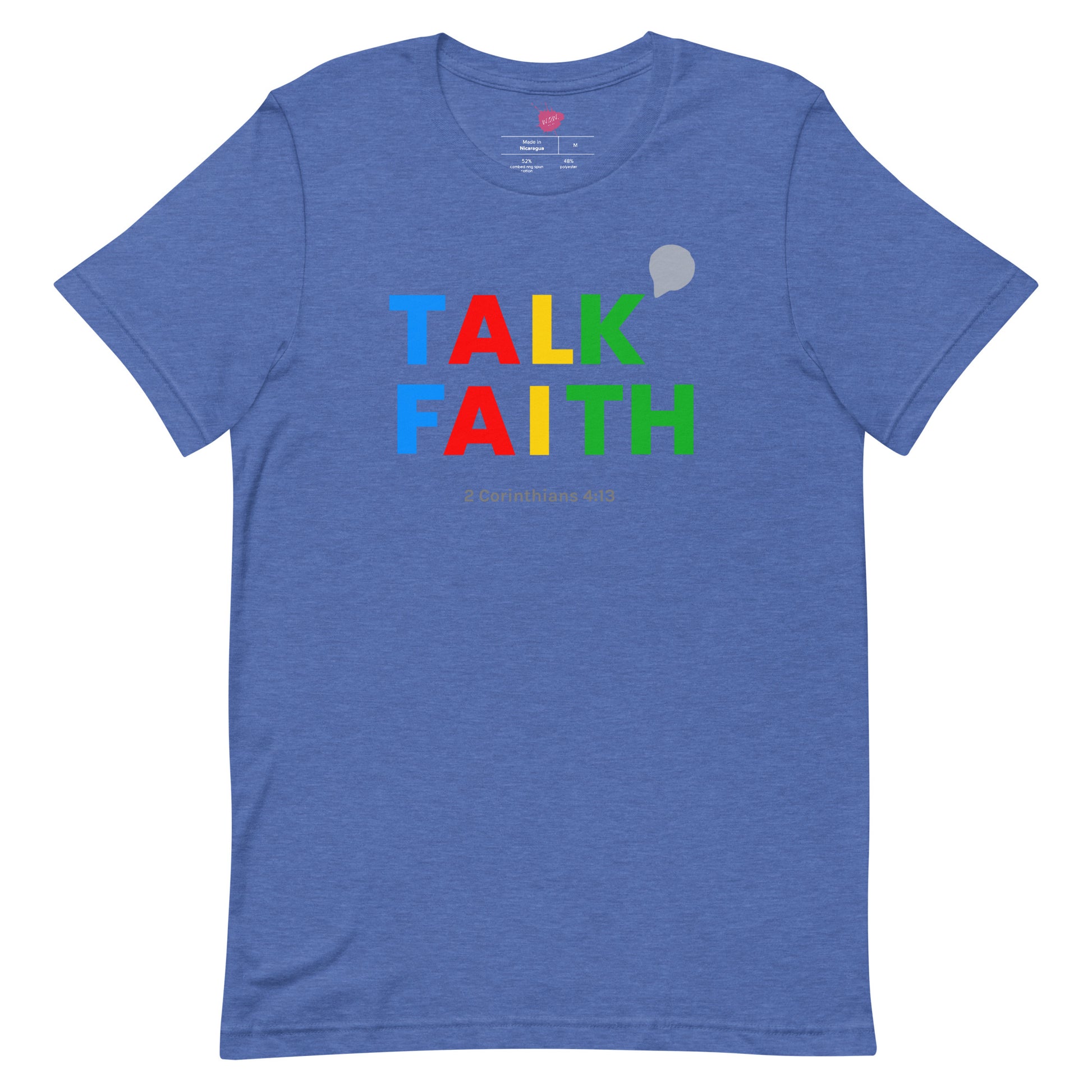 Talk Faith Unisex t-shirt - TheLifeHouseShop