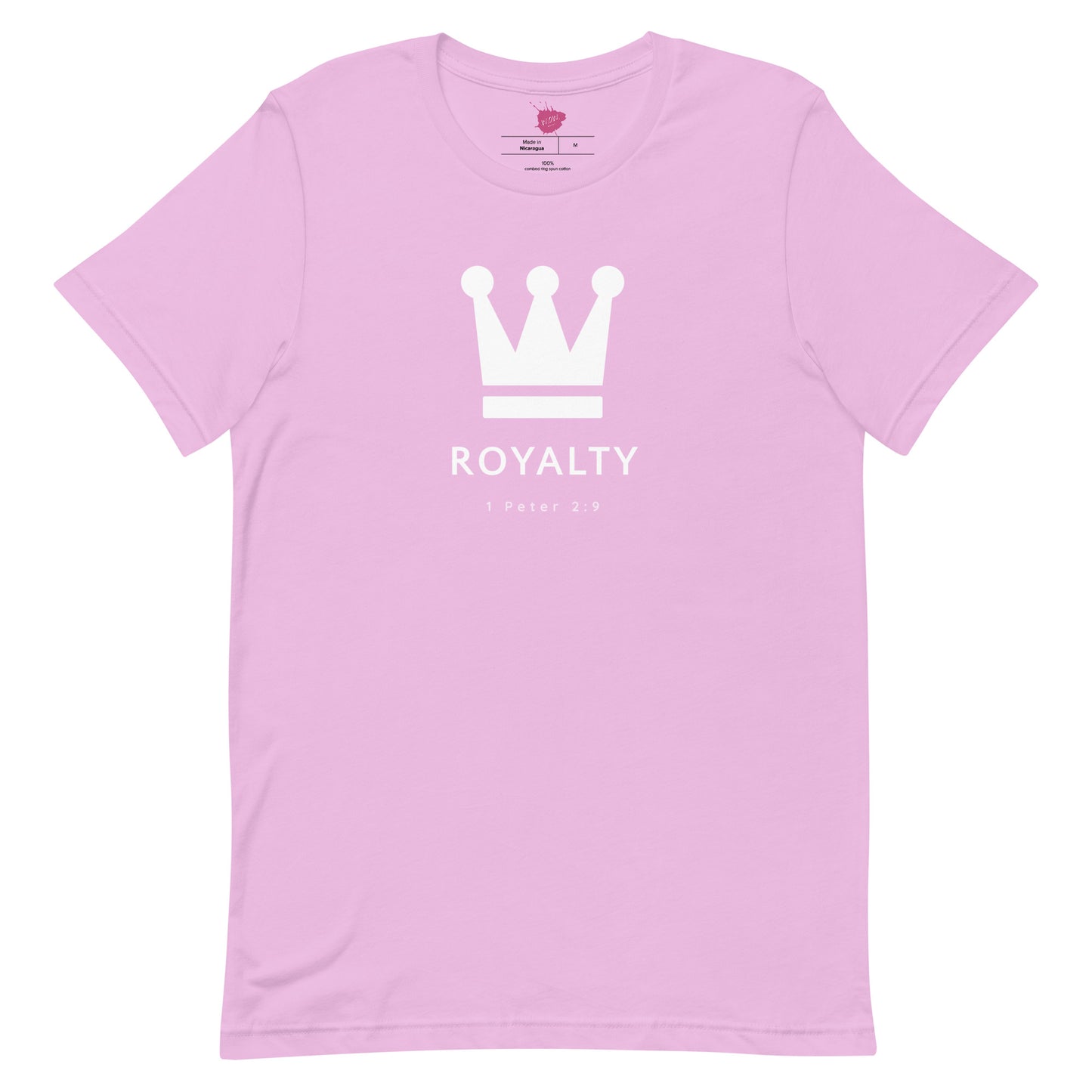 Be Royalty White Unisex t-shirt - TheLifeHouseShop