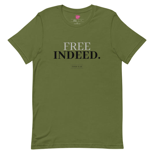 Free Indeed Unisex t-shirt - TheLifeHouseShop
