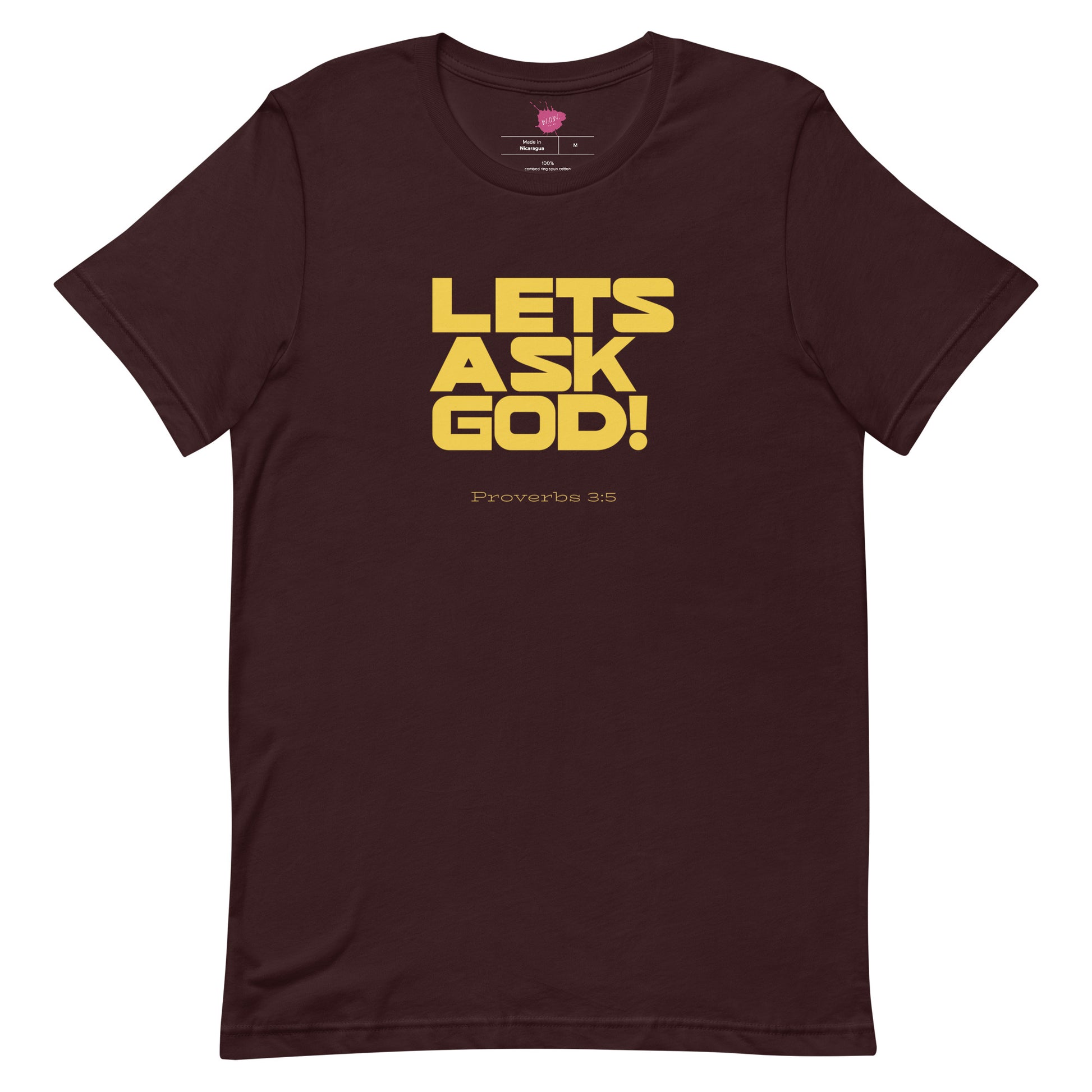 Let's Ask God Unisex t-shirt - TheLifeHouseShop