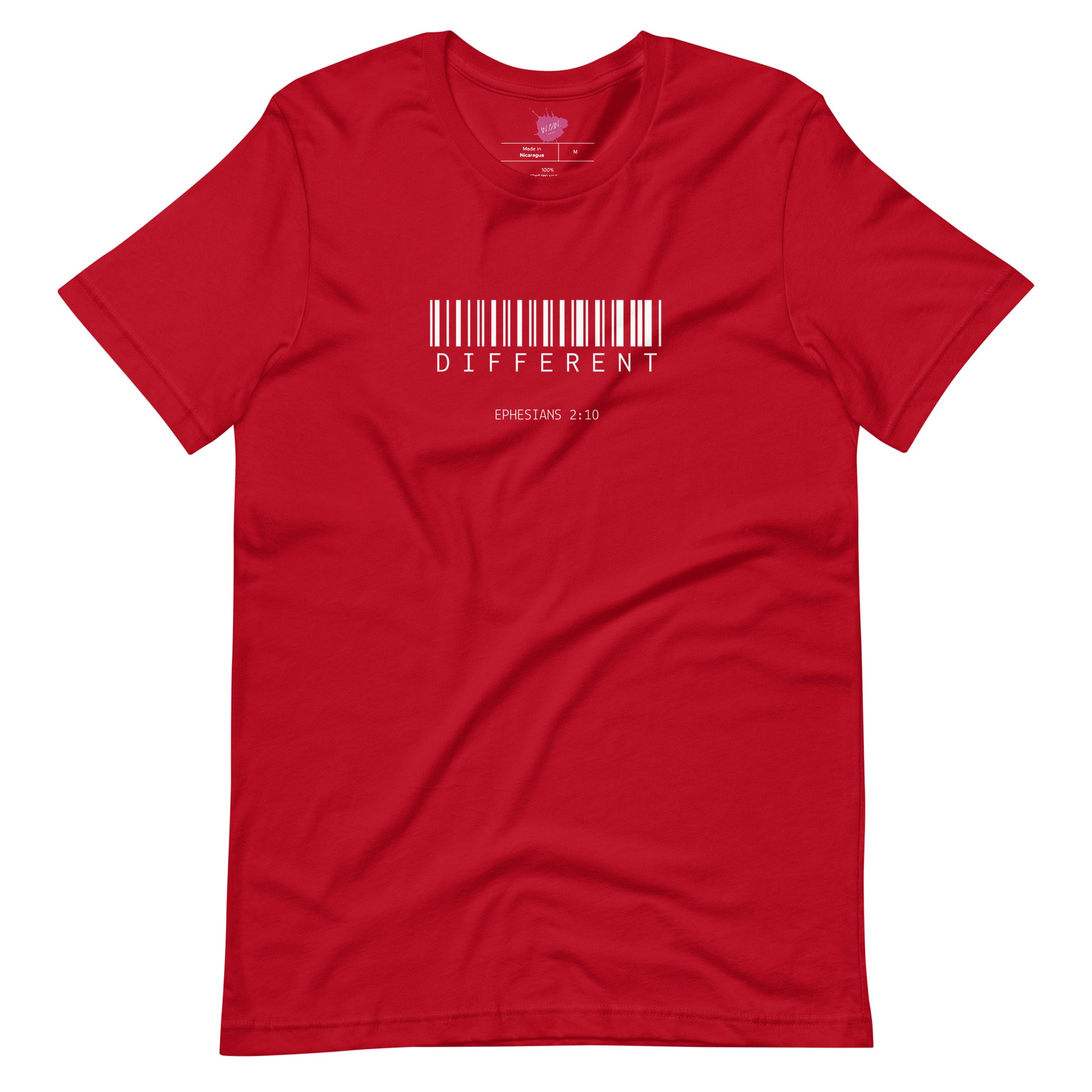 Different Barcode Unisex t-shirt - TheLifeHouseShop