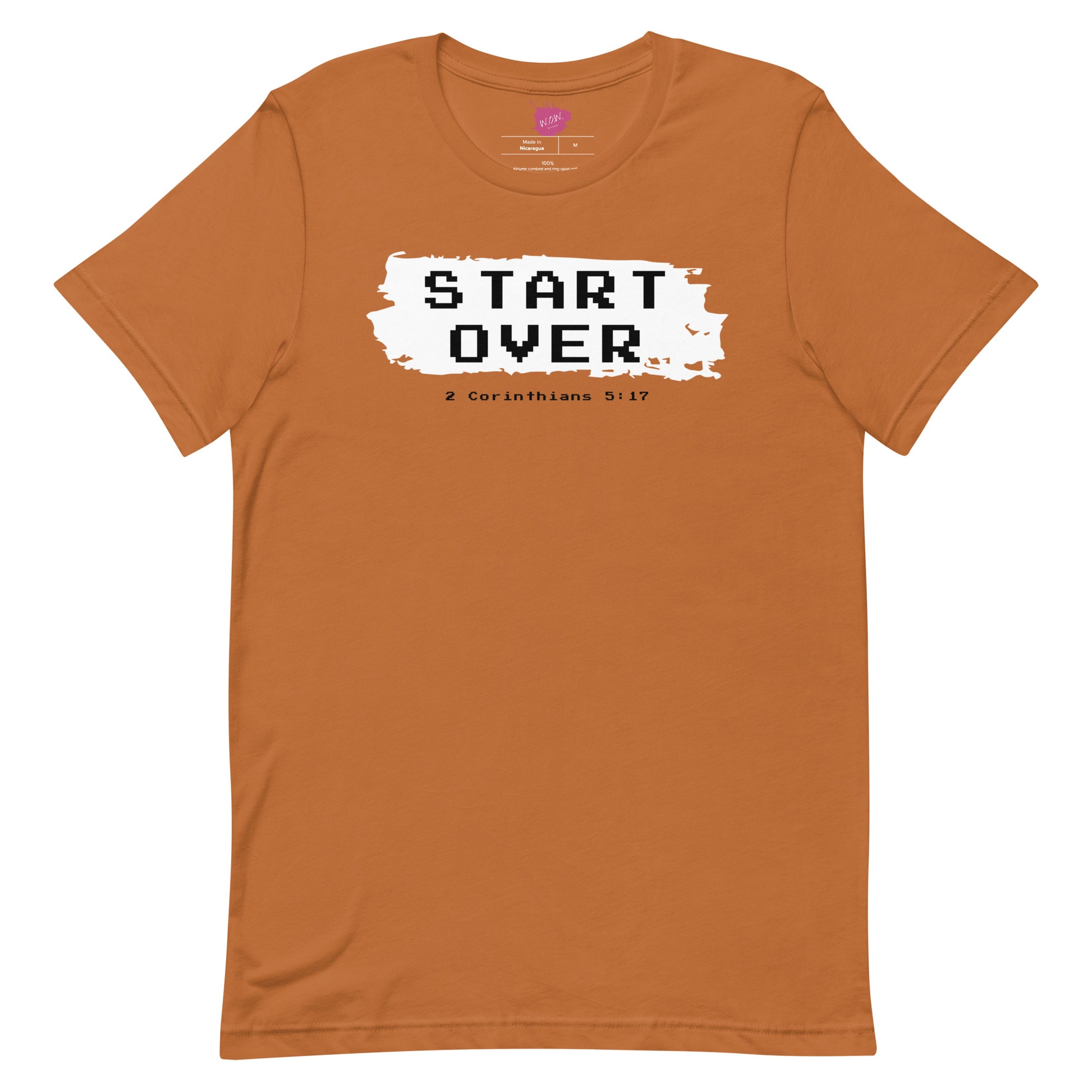 Start Over Unisex t-shirt - TheLifeHouseShop