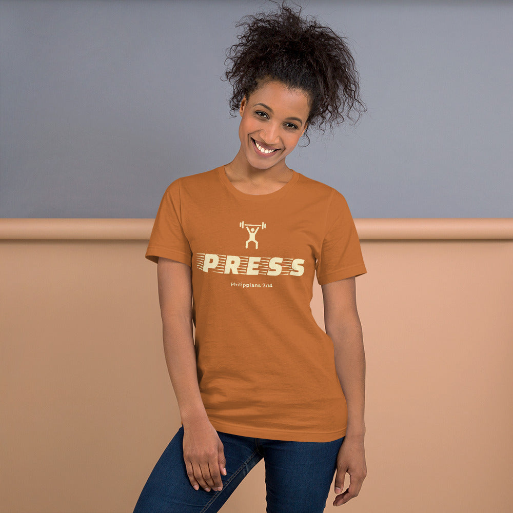 Press Unisex t-shirt - TheLifeHouseShop