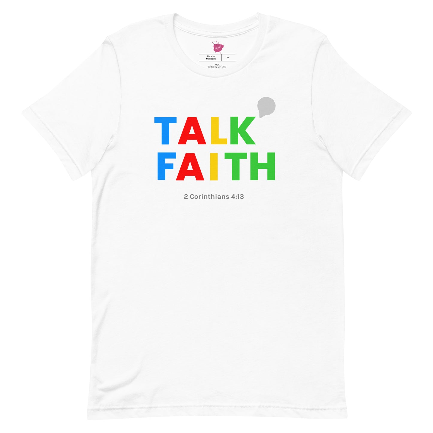 Talk Faith Unisex t-shirt - TheLifeHouseShop