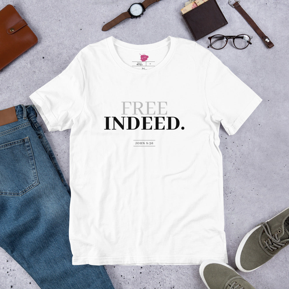 Free Indeed Unisex t-shirt - TheLifeHouseShop